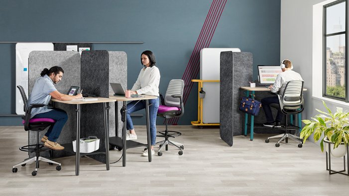 Osigurajte privatnost ili dijelite ideje s kolegama pomoću Steelcase Flex kolekcije - Hrvatska 2020